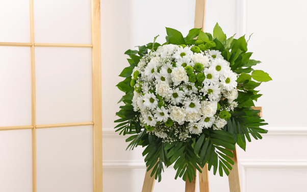 ดอกไม้งานศพ